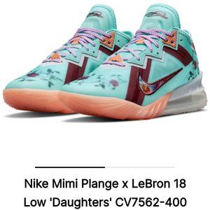 Nike Mimi Plange x LeBron 18 Low 'Daughters' CV7562-400